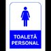 Semn de toaleta personal pentru femei